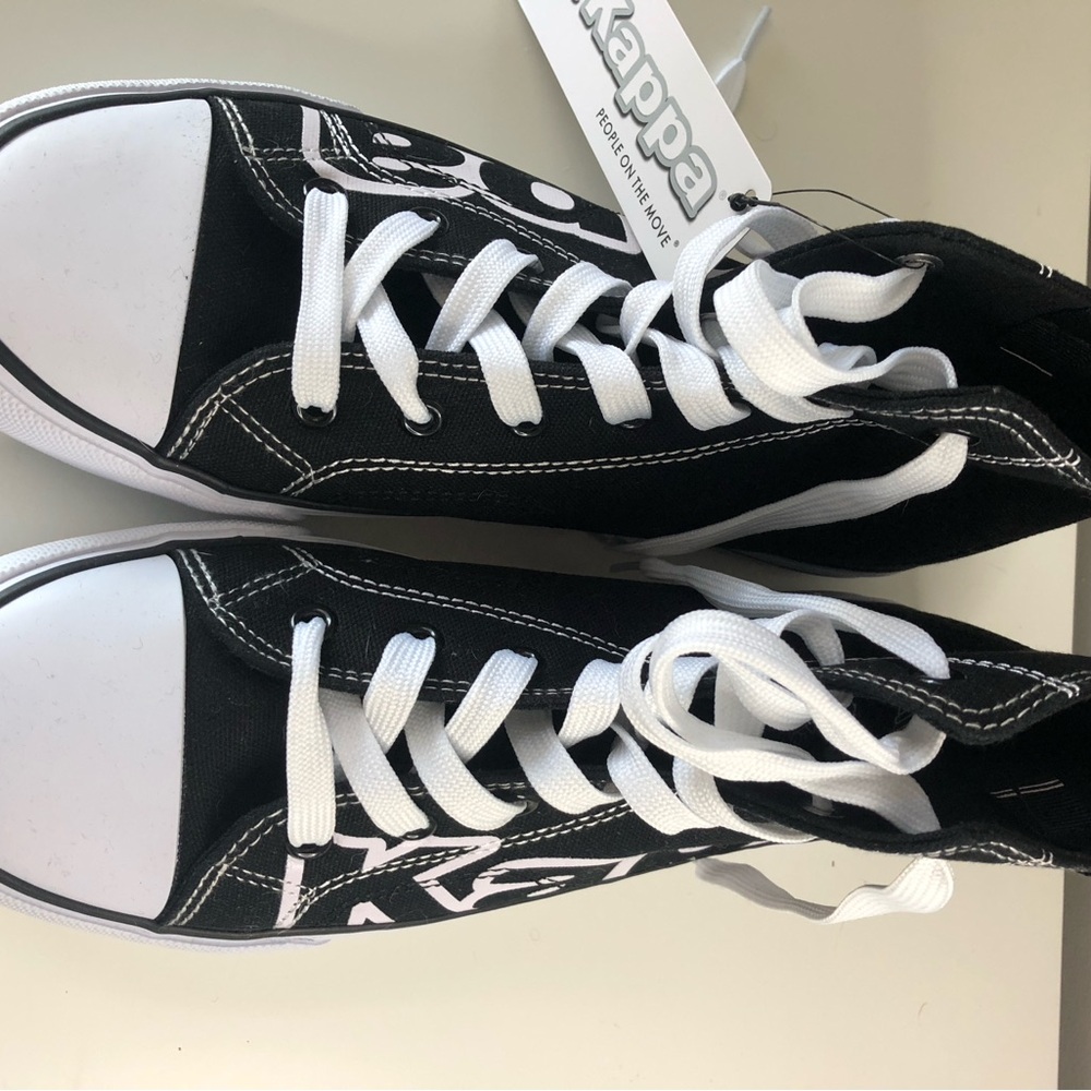 Kappa Black and White Sneakers